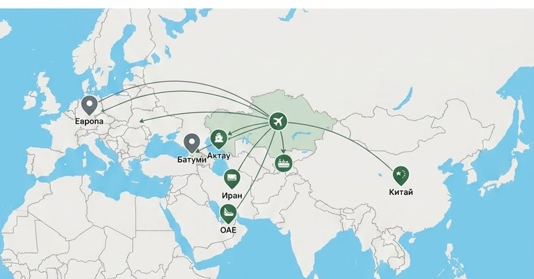 Маршруты логистики